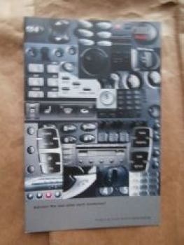 Audi MMI Prospekt September 2001 NEU