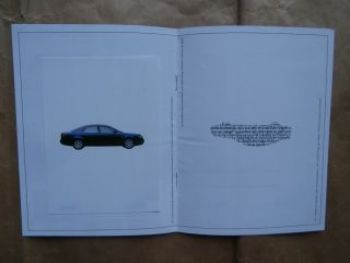 Audi A6 Vorstellungflyer (Typ 4B) A5 Format Rarität