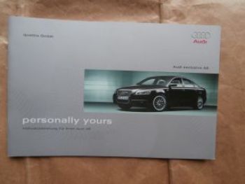 Audi A6 (Typ 4F) personally yours exclusive September 2005