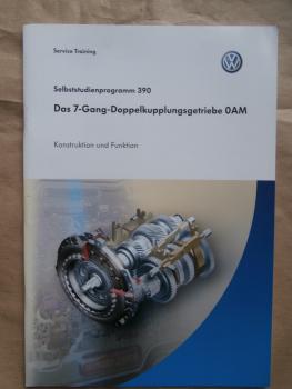 VW 7-Gang-Doppelkupplungsgetriebe 0AM Konstruktion & Funktion SSP Nr.390