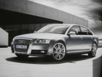 Audi S8 Typ D3 4E Prospekt Oktober 2005