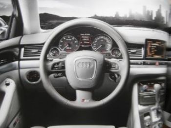 Audi S8 Typ D3 4E Prospekt Oktober 2005