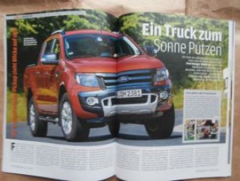Auto Bild 7/2015 allrad G500 4x4 (2),VW Caddy 4x4, Ford Ranger 3