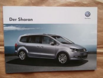 VW Sharan Prospekt Oktober 2014 NEU