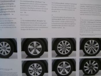 VW Sharan Prospekt Oktober 2014 NEU