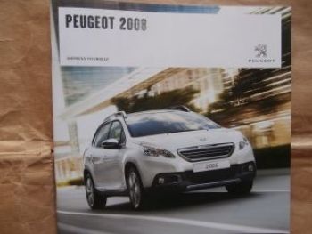 Peugeot 2008 Prospekt August 2015 NEU