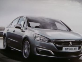 Peugeot 508 +SW Prospekt +Preisliste August 2014