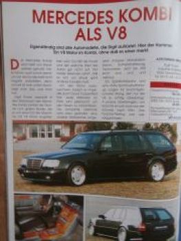 Autotuning 11/1994 SAT Autosport BMW M3,Wormser Golf TDI