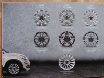 Fiat 500X Style Book Flyer Prospekt Januar 2015 NEU