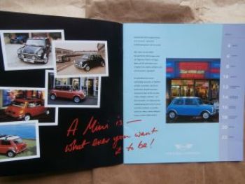 Mini Original Zubehör Prospekt Oktober 1998 NEU