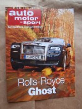 AMS 2/2016 Rolls-Royce Ghost Series II Sonderdruck NEU