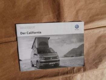VW T6 California Mdj. 2016 Preisliste 11/2015 NEU