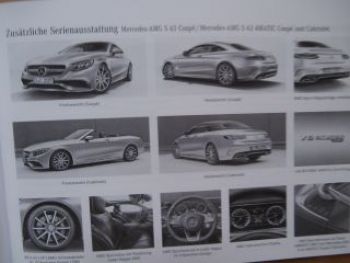 Mercedes Benz S-Klasse Coupé & Cabrio C217 4.4.2016