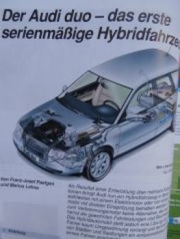 ATZ 6/1997 Audi duo Hybridfahrzeug,Simulator Wiesel