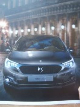 Citroen DS 4 & DS4 Crossback Prospekt Januar 2016 NEU
