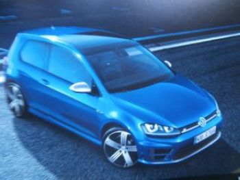 VW Golf VII R Oktober 2015 Prospekt NEU