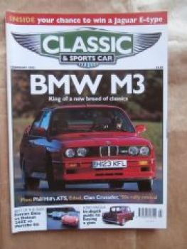 Classic & Sports Car 2/2002 BMW M3 E30,Edsel,Humber Super Snipe