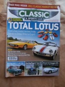 Classic & Sports Car 11/2011 Lotus Elise vs. Elite vs. Esprit