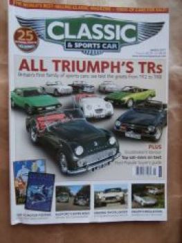 Classic & Sports Car 3/2007 Toyota 2000GT, Triumph form TR2 to T