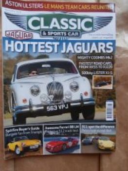 Classic & Sports Car 3/2012 Spitfire Buyers Guide,Ferari 512 BB