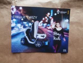 Renault Twizy +Cargo Prospekt Mai 2016 NEU