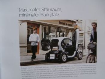 Renault Twizy +Cargo Prospekt Mai 2016 NEU