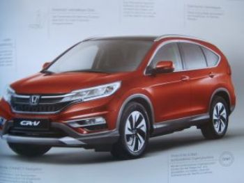 Honda CR-V +Executive Prospekt Dezember 2015 NEU