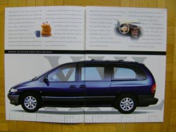 Chrysler Voyager Van & Grand Voyager Van Dänischer Prospekt