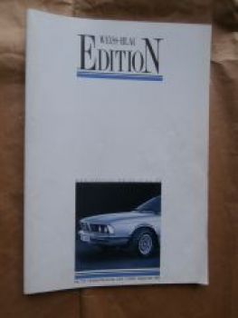 Edition Weiss Blau Nr.127 10+11/2004 Nullzwei, 6er E24 Sport,