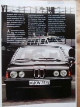 Edition Weiss Blau Nr.111 2+3/2002 7er E23,M3 E30S Evo,E6,6er E2