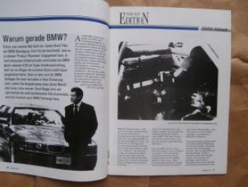 Edition Weiss Blau Nr.81 2+3/1998 Product Placement Z3 James Bond