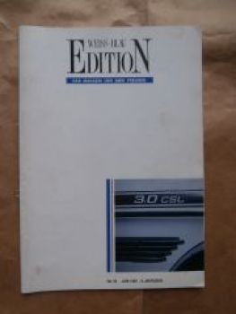 Edition Weiss Blau Nr.53 6/1993 3.0CSL E9,Bracq Turbos Prototype