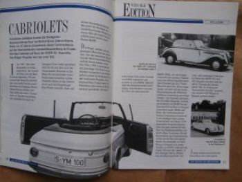 Edition Weiss Blau Nr.50 12/1992 Baur Cabriolets,1600-2,Walter K