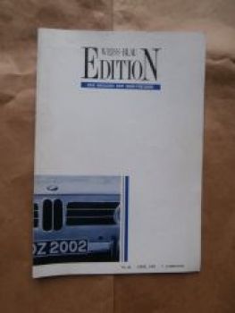 Edition Weiss Blau Nr.46 4/1992 Paul Bracq Studien Prototypen