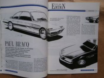 Edition Weiss Blau Nr.46 4/1992 Paul Bracq Studien Prototypen