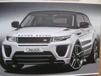 Caractere exclusive Land Rover Evoque Face-Lift 2016 Conversion