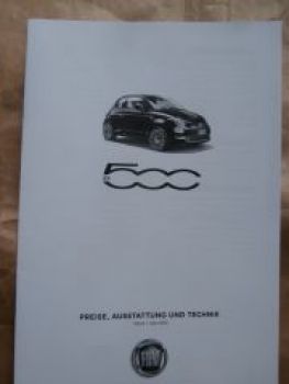 Fiat 500 new Popstar Lounge 1. April 2016 NEU