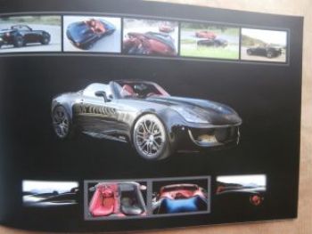 Tauro V8 Spider Spanien Prospekt Brochure Englisch NEU