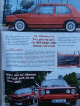 VW Scene 9/2014T5 Multivan BlueMotion, 83er Golf GTi, 76er T2b