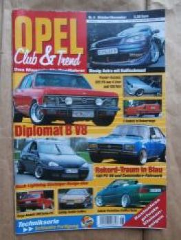 Opel Club & Trend 6/2002 Diplomat B V8,Calibra Turbo Cabrio,Kade