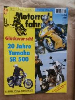 Motorradfahrer 6/1998 20 Jahre Heft,Ducati 900SS,KTM LC4 640