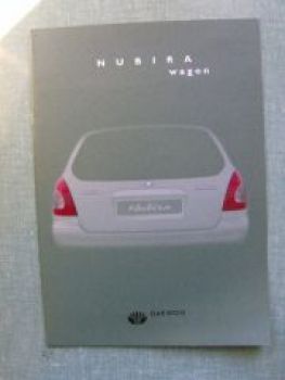 Daewoo Nubira wagon Prospekt 8/1999 NEU