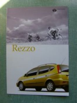 Daewoo Rezzo Prospekt 4/2000 NEU