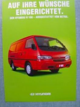 Hyundai H 100 Betra Prospekt Rarität