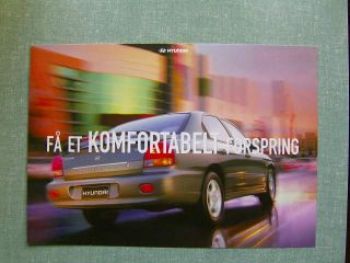Hyundai Sonata +Coupe+Elantra+Accent+Atos Dänischer Prospekt