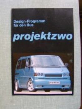 projektzwo Design-Programm VW Bus T4 9/1991 Prospekt