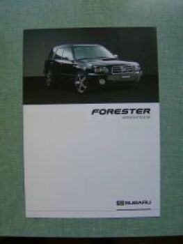 Subaru Forester Rinspeed Prospekt 5/2003 Rarität