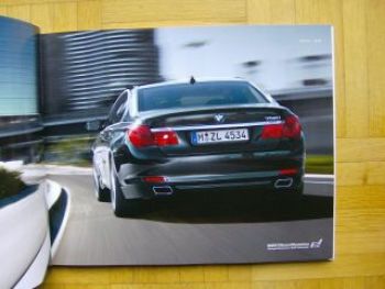 BMW 7er Limousine Prospekt Buch F01 2008 NEU