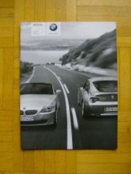 BMW Preisliste Z4 Coupe E86 Z4 Roadster E85 4/2008 +Edition