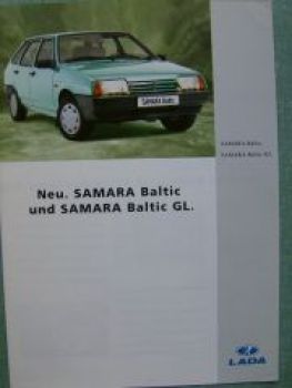 Lada Samara Blatic +GL Prospekt 4/1996 NEU